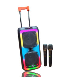 רמקול קריוקי בידורית Trolley Bass speaker שחור