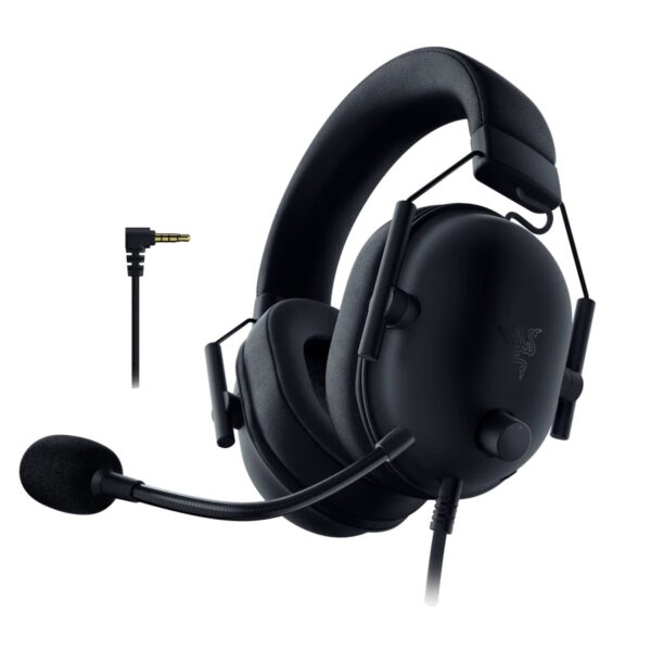 ⁦אוזניות ‏חוטיות Razer BlackShark V2 X רייזר⁩ – תמונה ⁦2⁩