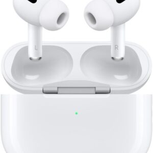 אוזניות אלחוטיות Apple AirPods Pro 2 (2nd Generation) - כולל מארז עם טעינה אלחוטית MagSafe וחיבור USB-C אחריות אפל