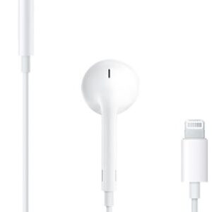 אוזניות In-ear מקוריות של Apple עם חיבור Lightning, בקר שליטה ומיקרופון יבואן רשמי